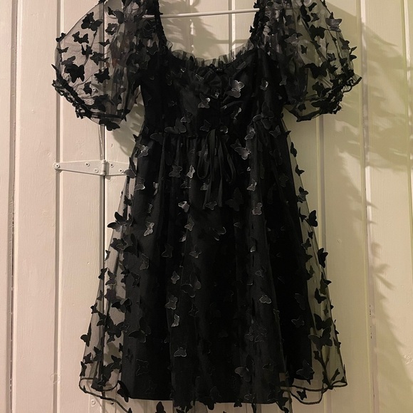 Thirty thirty butterfly babydoll dress- small NWOT - Picture 4 of 9